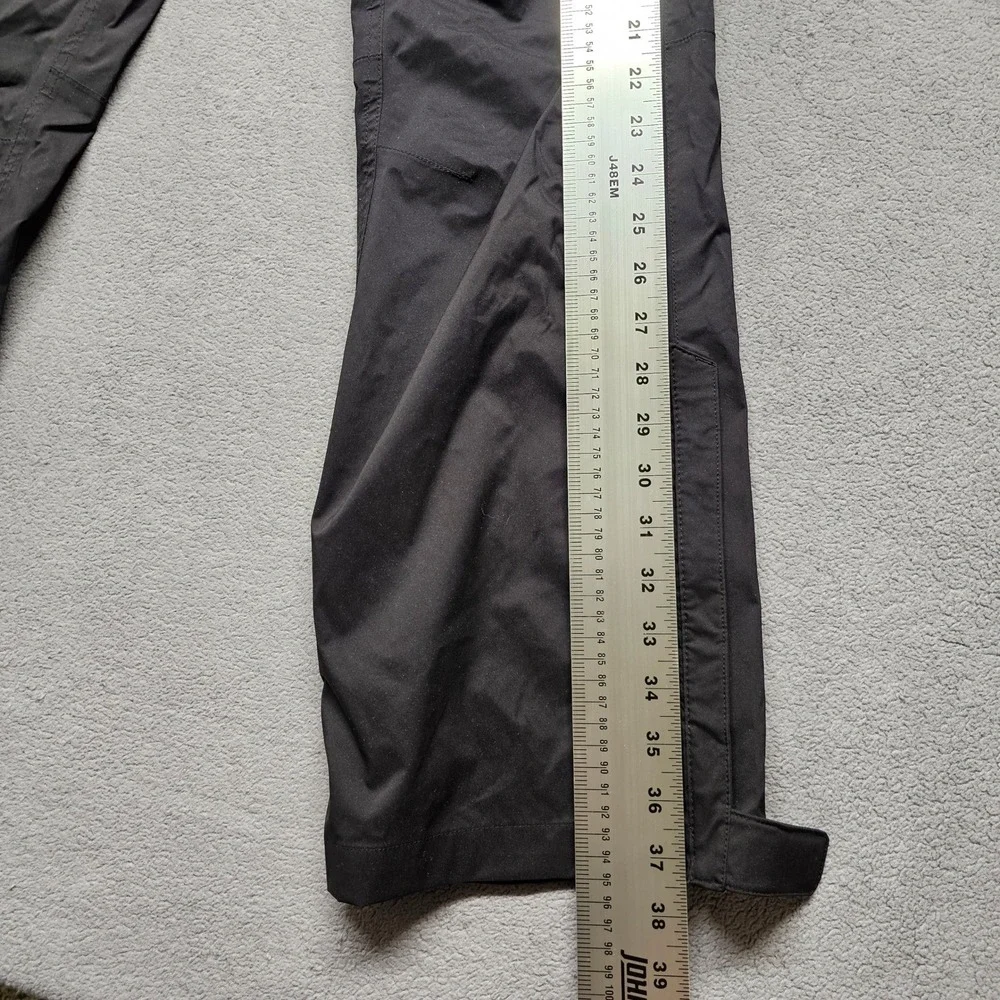 REI Rainwall Pants Kids Large 14-16 Black Waterproof Windproof Hiking Outdoor